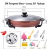 Padella Elettrica Multifunzione Antiaderente con Spedizione Gratuita – Nuovo Stile BBQ, Friggitrice per Pancake e Padella Grigliata