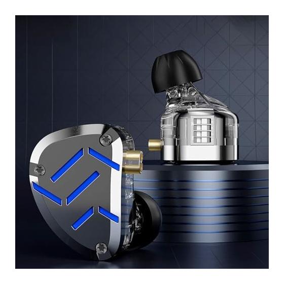 KZ ZAT 8BA+1DD Hybrid Tuning Adjustable Dual Driver Earbuds Its strength challenges all flagship products in the HIFI industry Re-cable design 3D