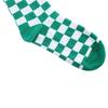 Checkerboard Street style Harajuku Cool Cotton Stockings Women Hosiery Korean Style Socks