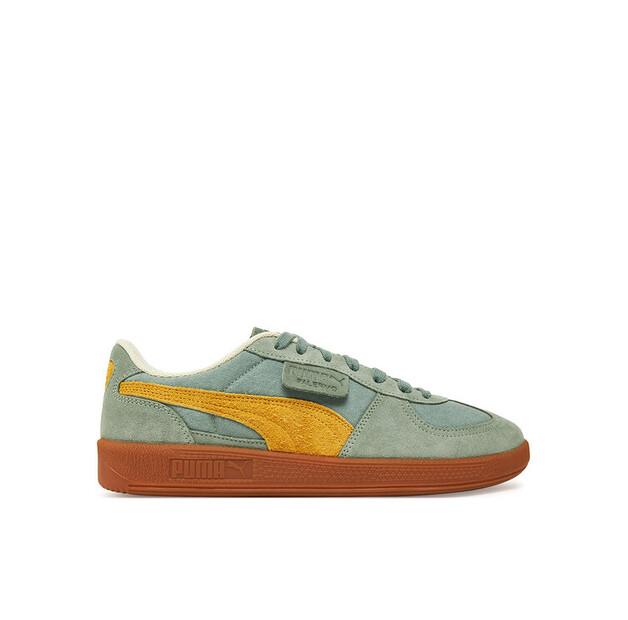 Мужские кроссовки Puma Palermo weathered 401722 01 зелёные