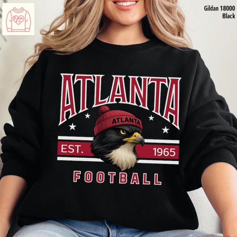 Винтажная толстовка свитшот Atlanta Football – Falcon Re