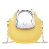 Borsa da cavaliere alla moda versatile estiva da donna, nuova mini borsa a busta rossa con catena, borsa a tracolla singola obliqua di alta gamma