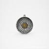 Daoist Golden Light Mantra Pendant: Retro Niche Necklace Design, Unisex Trend