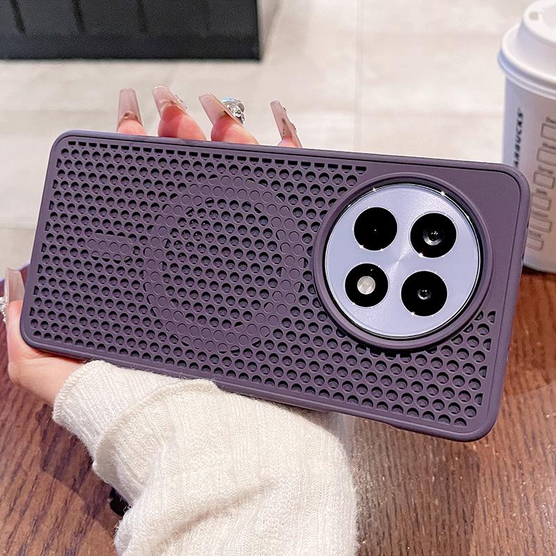 Heat Dissipation For Magnetic Case For Oneplus 15 13 12 ACE6 Ace 5 3 Pro Breathable Mesh Shockproof Matte Hard PC Cover