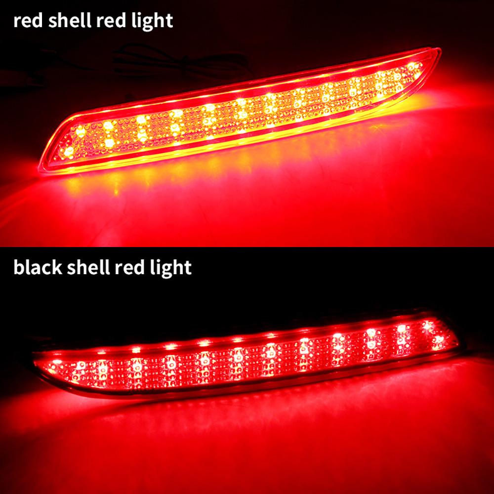Car LED Rear Bumper Lamp Brake Light Reflector For Honda JAZZ Fit 10-13 CRZ CRV Acura TSX Odyssey 15-23 Taillight Fog Signal