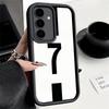 Phone Case for Samsung Galaxy S26 S25 Ultra S24 FE FootBall Number 7 10 19 Shell S23 Plus S22 + S21 S20 5G Soft Silicone Funda
