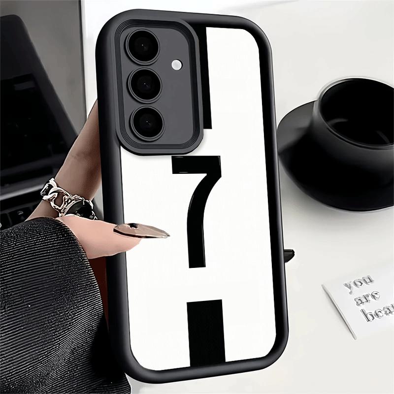 Phone Case for Samsung Galaxy S26 S25 Ultra S24 FE FootBall Number 7 10 19 Shell S23 Plus S22 + S21 S20 5G Soft Silicone Funda