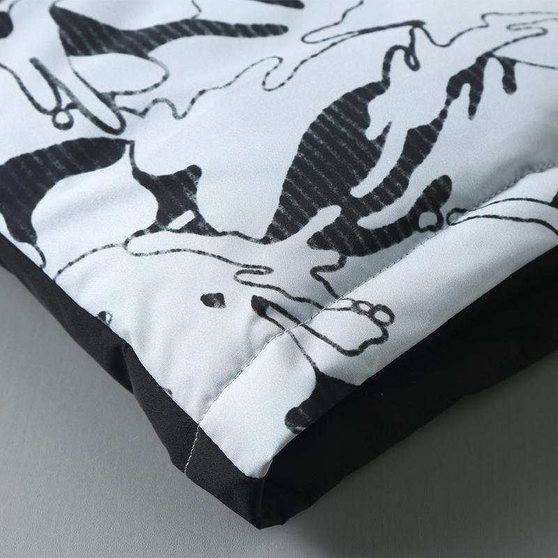 Nadměrné velikosti S-8XL Zimní bez rukávů Parky Pánské svrchní oblečení Módní Pánská hřejivá vesta s kapucí