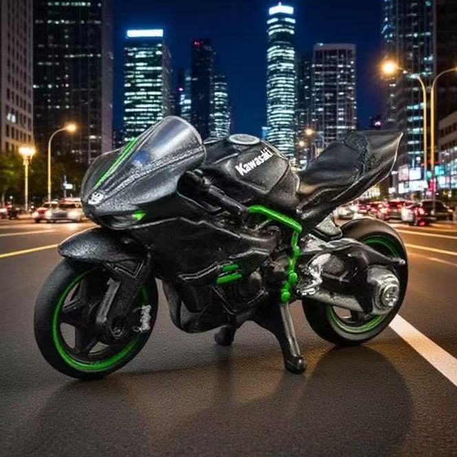 1:64 H2R Motorcycle Limited Edition Simulation Mini Model Collection Ornament Motorcycle Handmade Children's Toy Gift