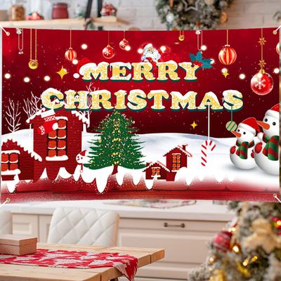 Veselé Vánoce Pozadí Dekorace Pro Domov Vánoční Ozdoby Banner Navidad Noel Natal Dárky Nový Rok Foto Pozadí