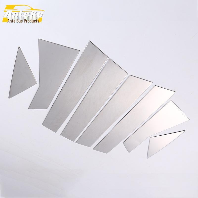 Moldura de Aço Inoxidável Anti-Risco para Janela de Carro Avancier: Serve para 16 modelos
