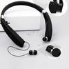 New Wireless Bluetooth 5.0 Neckband Earphones Foldable Headphones Hifi Stereo Earphones Noise Cancelling Headphones with Mic