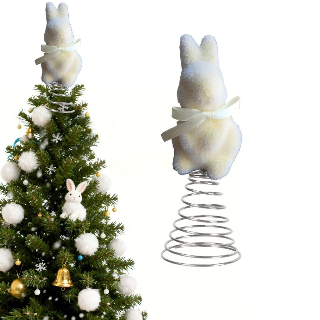 Simulated Flocked Easter Bow Bunny Home Decoration For Gardens And Courtyards.