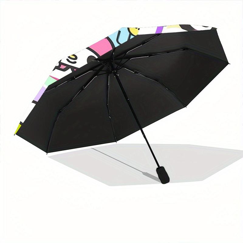 Sanrio Character Collection Automatic Opening and Closing Folding - A Good Choice for Gifts, Fashionable and Convenient Cartoon Umbrella With Cute Car