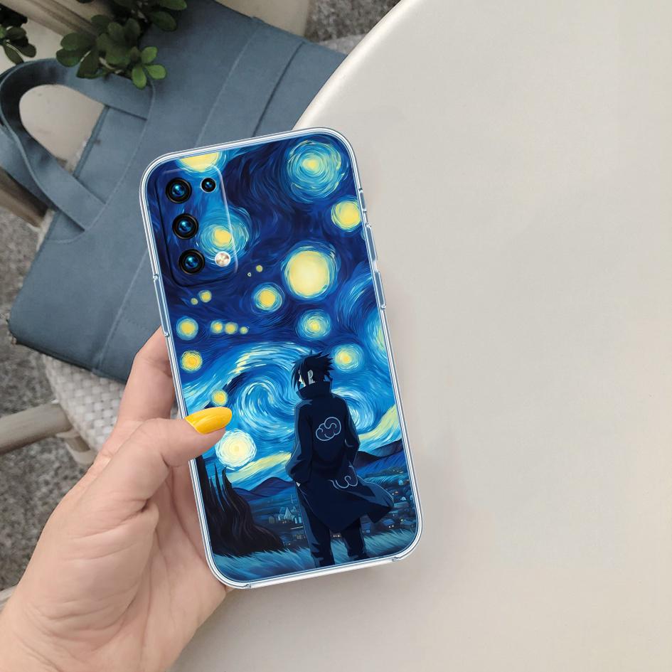 PP4 Anime Naruto Soft Shell Transparent Phone Case for Motorola Moto Edge 20 30 40 50 S30 Fusion Ultra Pro Neo Lite + G200 G23