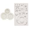 Moon Sun And Star Silicone Chocolate Mold Multipurpose Silicone Baking Mold For Making Chocolate Cake Epoxy Resin Art