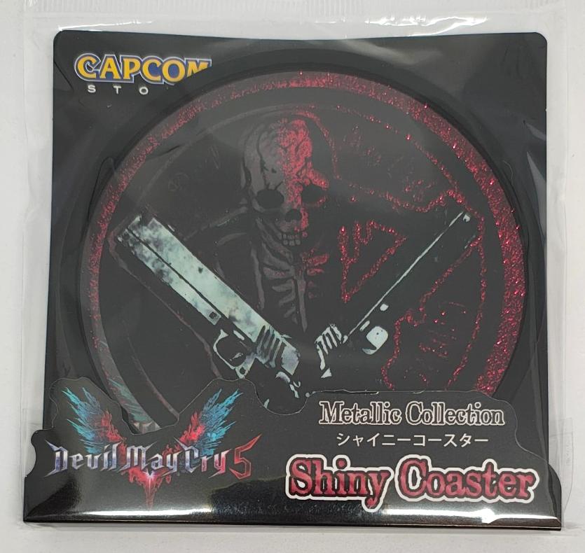 Devil May Cry 5 Данте DMC5 Подставка под стакан с жидким глиттером Металлическая коллекция Capcom