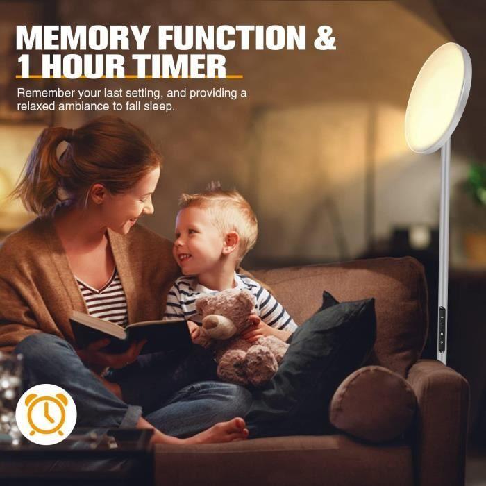 Lampadaire LED - OUTON - 30W - 3000LM - Télécommande - Contrôle Tactile - Dimmable