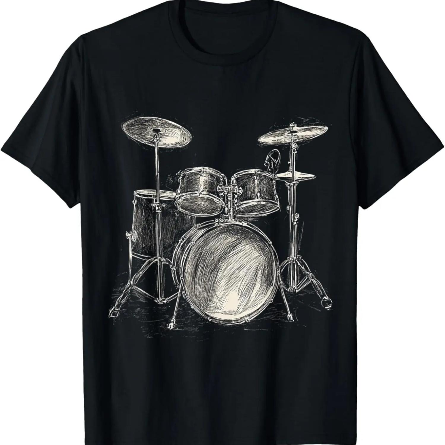 drummer boy like a regular boy only way cooler drum T-Shirt S