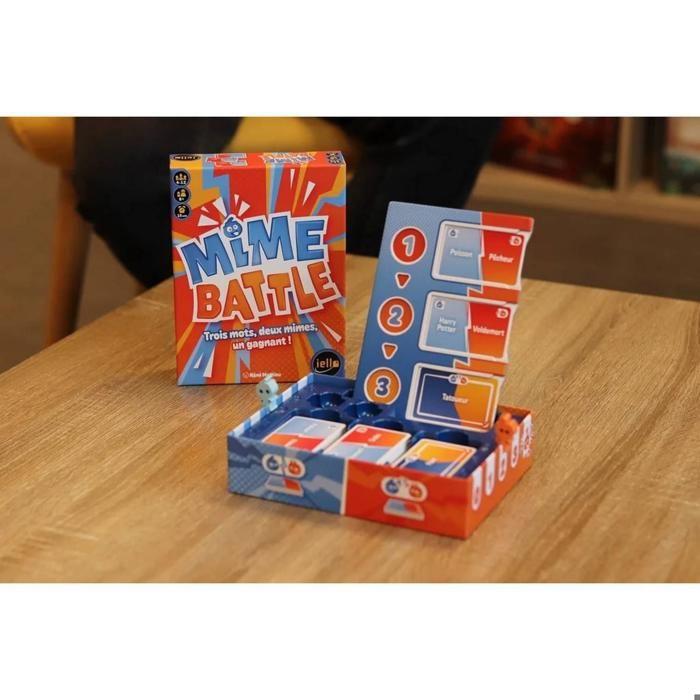 Jeu de société - Mime Battle - 200 cartes Duel - 100 cartes Binôme - 4 à 12 joueurs
