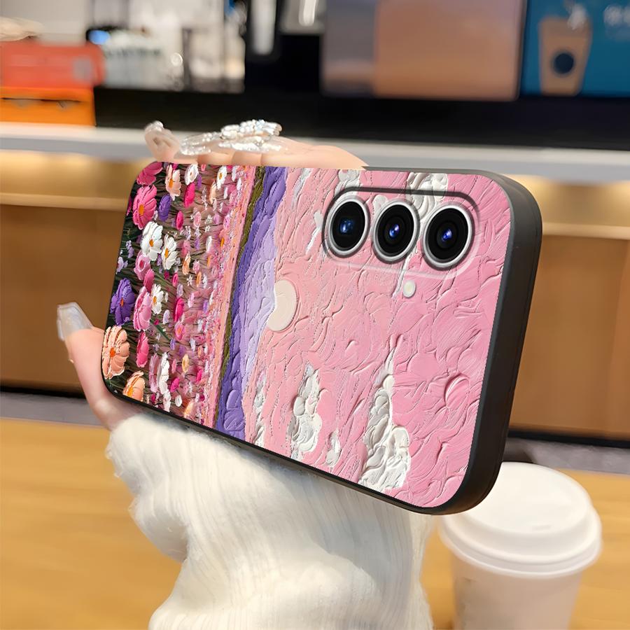 Creative Oil Painting Scenery Case for Samsung Galaxy A52 A36 A57 A15 A05 A53 A17 A25 A16 A06 A73 A51 A55 A37 A23 Phone Cover
