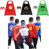 Superhero Cloak Adult Children Cape With Mask For Ultimate Halloween Costume Experience