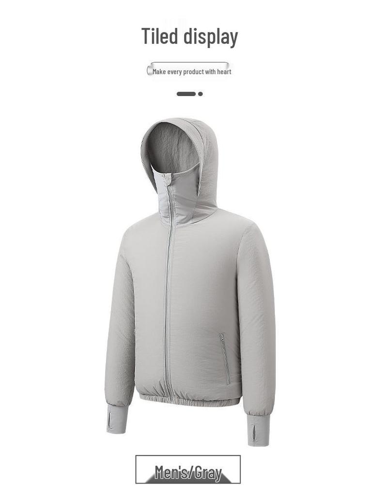 Couple's Lightweight Summer Cooling Air-Conditioned Sunscreen Jacket.