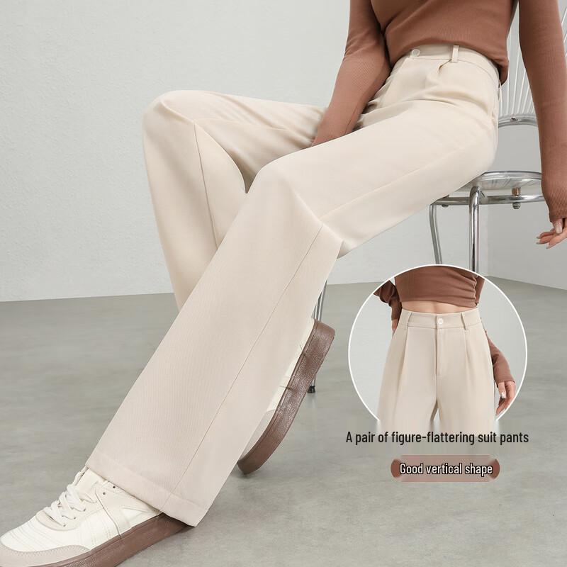 

Women s High-Waist Wide-Leg Suit Trousers 2XL