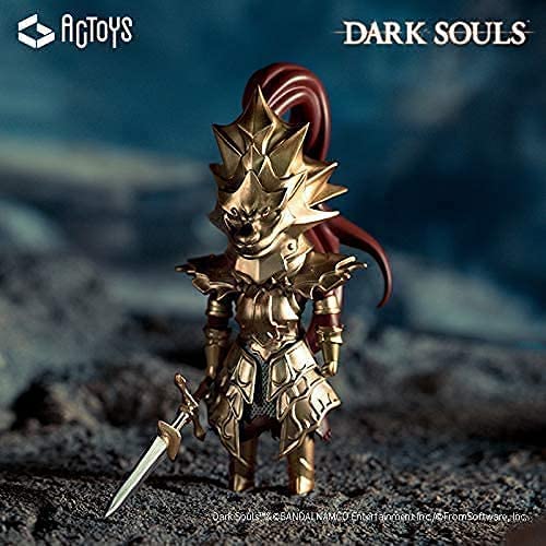 [AC] ACTOYS Dark Souls Erste Blind Box Figur Lotterie, Authentischer Ritter, Komplettes Set mit 6