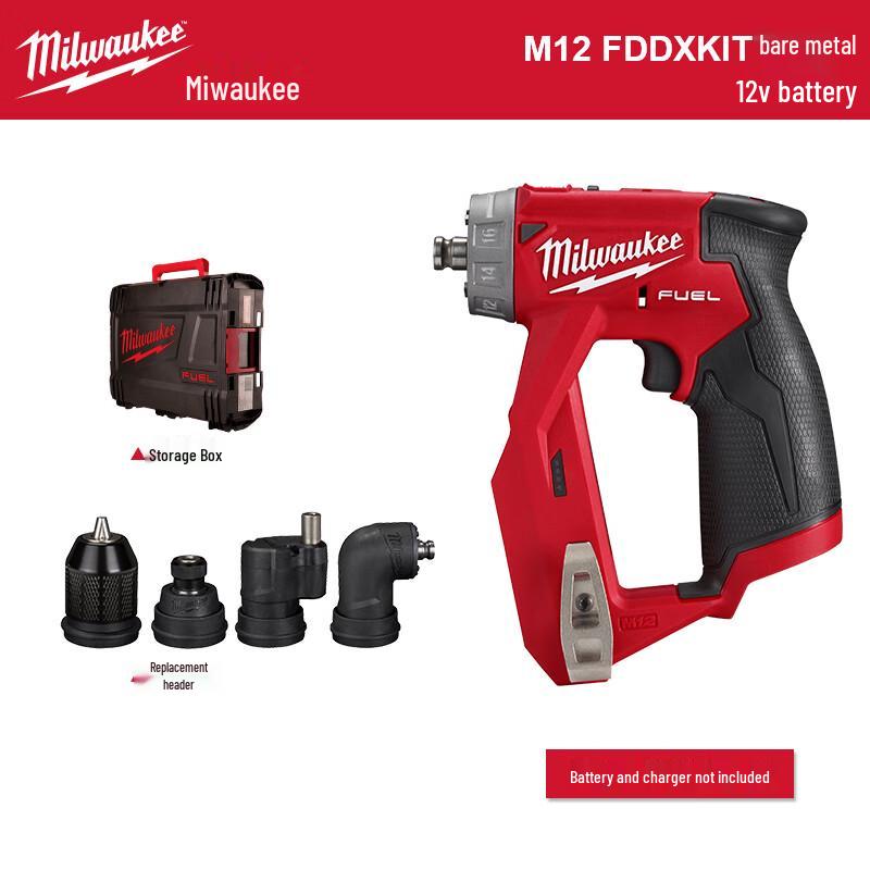Milwaukee M12 FDDXKIT 12V Brushless Multi-Head Tool CN plug (adapter included)