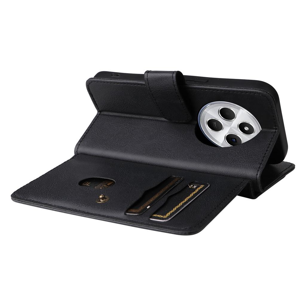 For Xiaomi Poco C75 4G/Redmi 14R 5G/14C 4G Leather Case with 10 Card Holder Phone Cover Stand