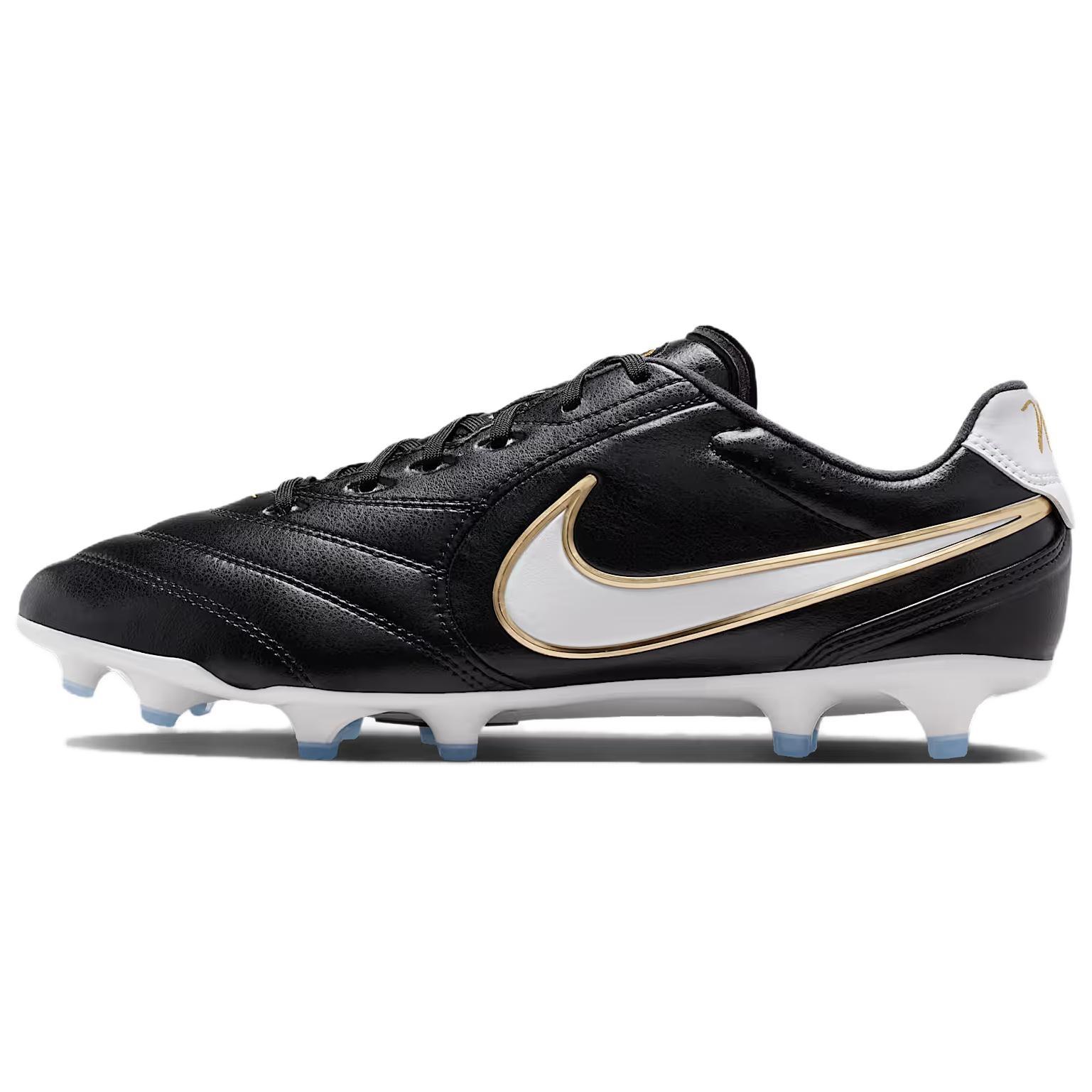 Nike Tiempo Ligera Pro FG  Black White  Men s HQ3158-010 EU 41