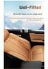 All-Season, Fully Enclosed Seat Covers for 25 Geely Boyue L Models & 24 Seat Cushion Options