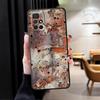 Funda Phone Cover Case for Xiaomi Redmi 13C A5 9A 9C 9T K60 12 12C A1 A2 Plus K40 K50 Gaming 10 Rust Art