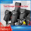 Multifunctional Nylon Tool Waist Bag with Folding Knife Sheath - Portable Electrician's Storage Pouch
