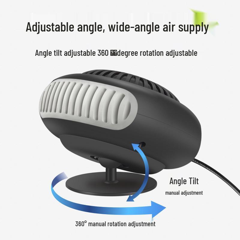 

12V High Power Car Heater & Defroster Black 12V 120W