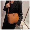 PU Leather Women's Tote Bag Shoulder Bags New Fashion Ladies Bucket Handbag Crossbody Bag