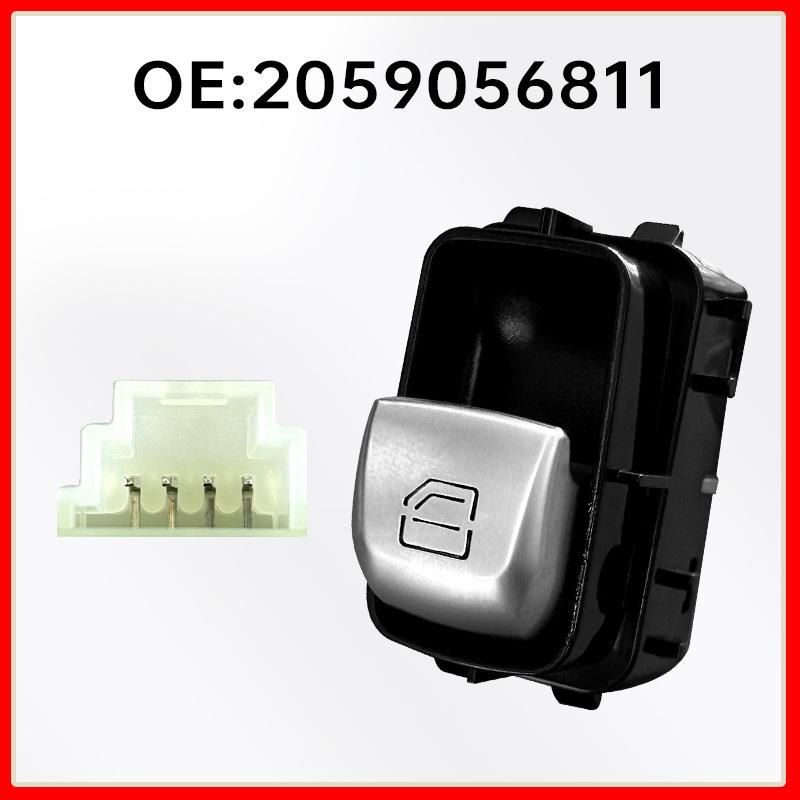 

2059051513 Black Base Passenger Window Regulator for Mercedes-Benz C200, C260L, C180, GLC260