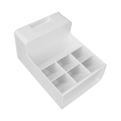 Opbergbox Schuin Insteekontwerp Grote Capaciteit Plastic Pennenhouder Bureau Opbergrek