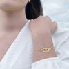 Bracelet Double Symbole Vénus pour Femmes Acier Inoxydable Bracelet Lesbien Symbole de Genre Minimalisme Bijoux Cadeau Bijou Pour Meilleure Sœur