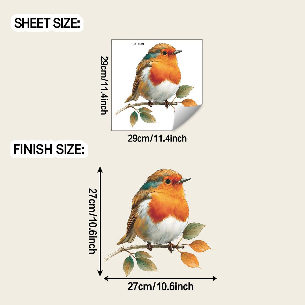 

Декоративные наклейки Робина для фона и украшения гостиной, кухни и столовой