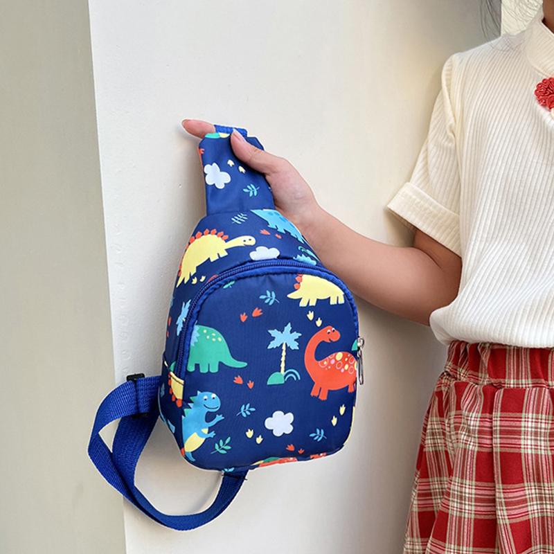 Sac de poitrine pour enfants, motif dinosaure, sacs à main pour enfants, sacs de voyage à bandoulière