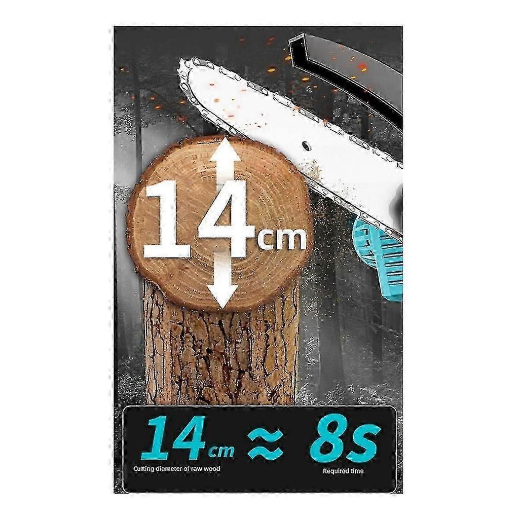 Suitable for Makita 18v Battery Cordless Chainsaw Tool for Garden Wood Cutting