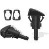 2PCS Windshield Washer Nozzles Kit, Replaces OEM #5160308AA, 4805742AB, 5116079AA, Compatible with Jeep, Chrysler, RAM, Dodge – Windshield Sprayer