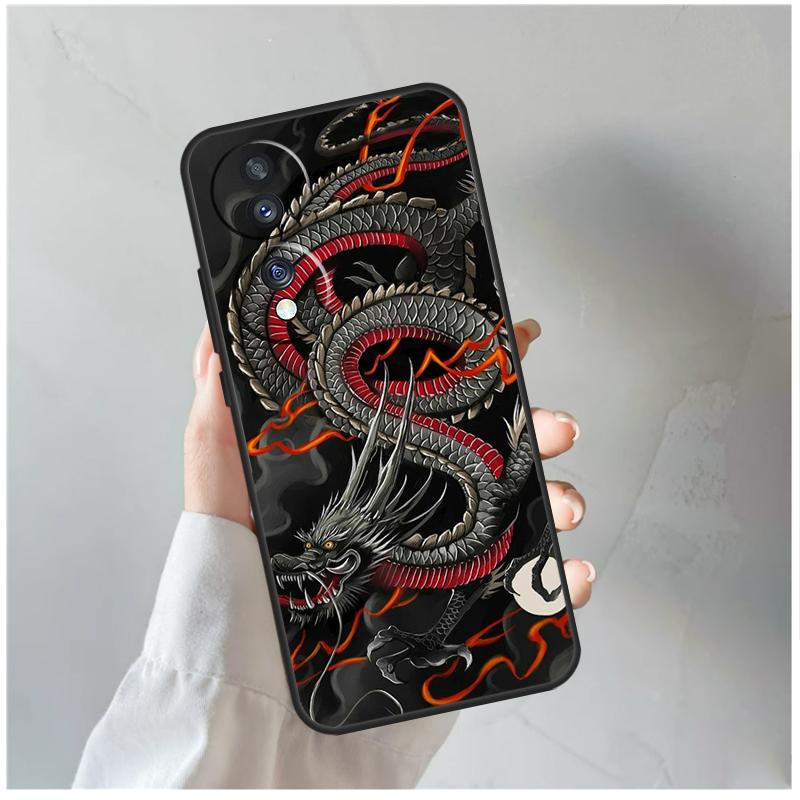 Chinesische Drachen Hülle Für Honor X9a X8a X6a X7a X6 X7 X8 X9 X9b X8b Honor 70 50 90 Lite Magic 5 6 Pro Cover