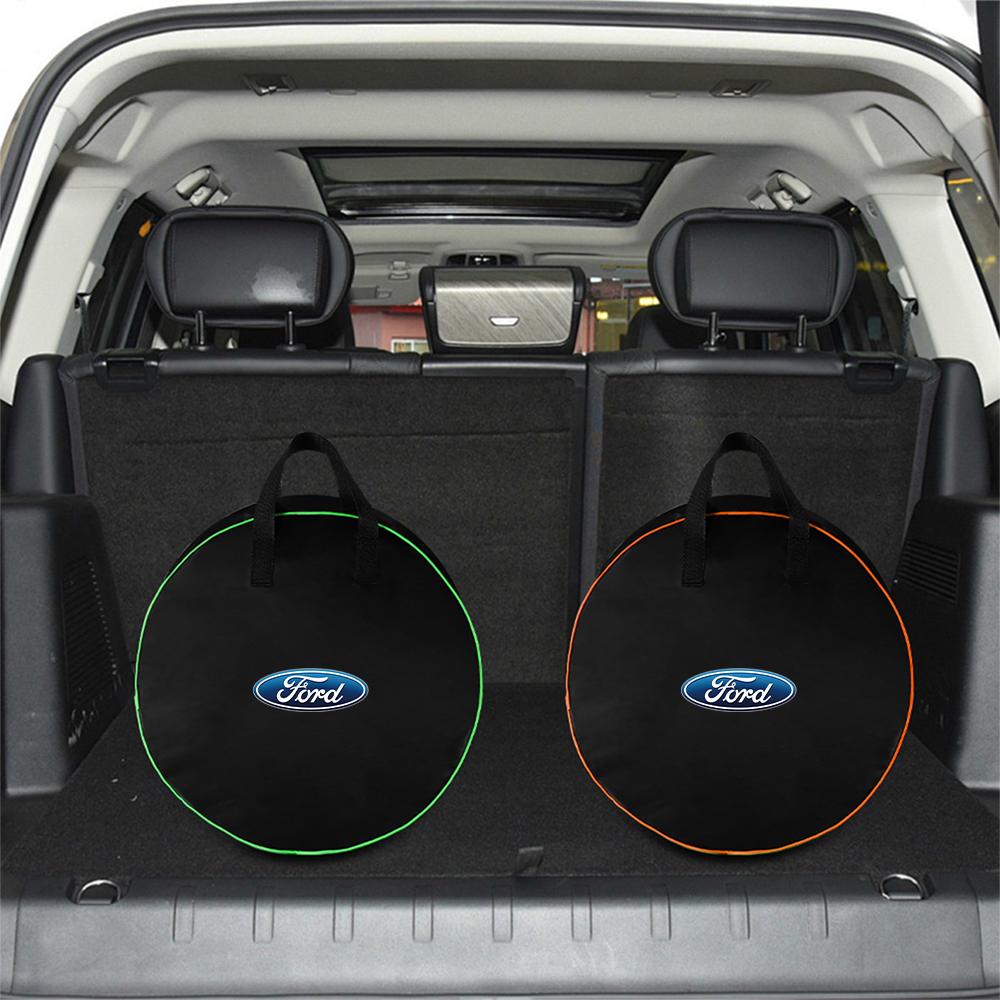 Car Storage Carry Bag Round Organize Bags For Ford Fiesta Fusion Kuga Ranger Edge Mondeo Taurus Shelby Explorer Escape Mustang