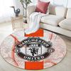 Manchester United2,Round Area Rug,Carpet Rug for Living Room Bedroom Sofa Playroom Decor,Non-slip Floor Mat
