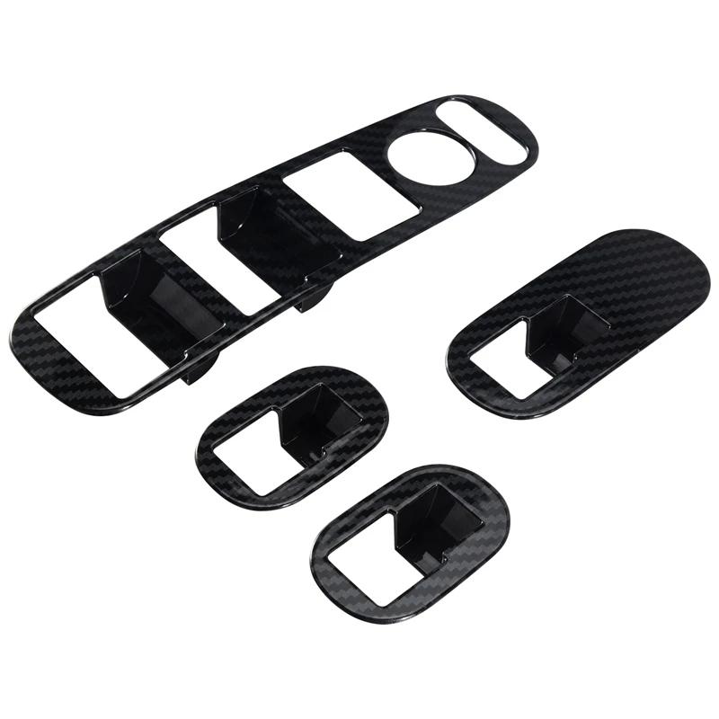 For Honda HRV HR-V VEZEL 2014-2020 Carbon Fiber Door Handle New Arrivals Ecorator Accessories
