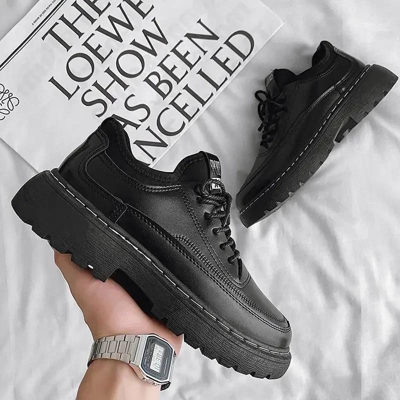 Fashion Black Business Dress Shoes Leather Loafers Men Formal Fashion 2024 Size 45 Classic Original Man Casual Shoe Designer Slip-on Pu