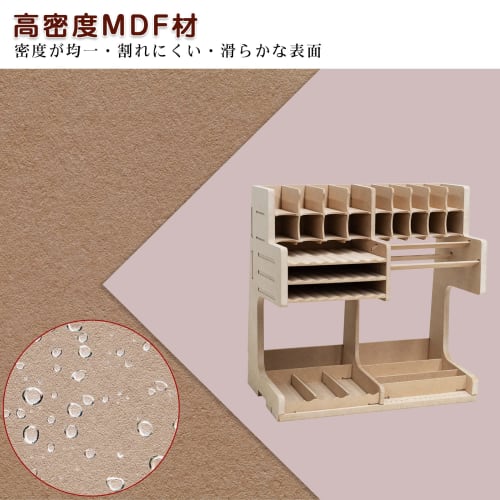 G GO HO Model Workbench Paint Rack, Tool Storage Rack, Assembled, Paint Shelf, MDF Material, Model Tool Storage, Plastic Model Tool Storage, Efficient